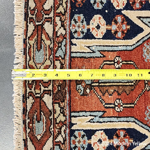 Measuring a rug for an estimate