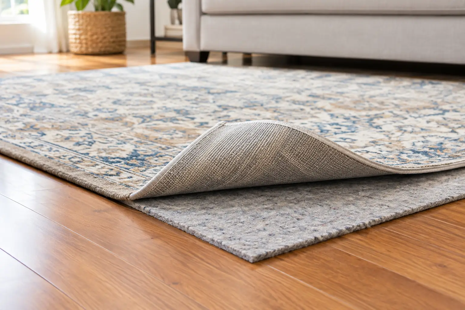 Custom Cut Rug Padding That Protects Your Floors